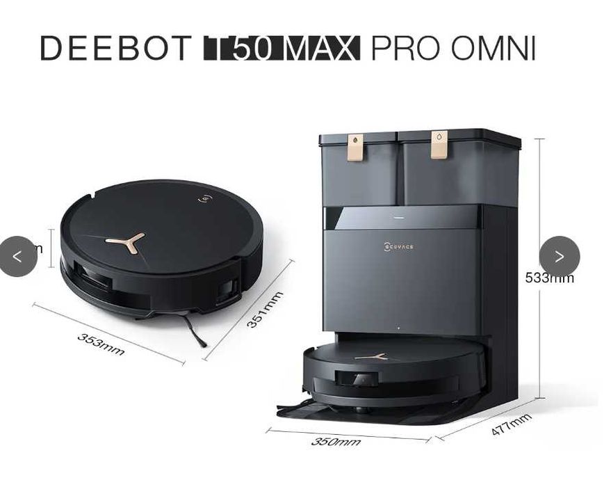 ecovacs DEEBOT T50 max pro omni
