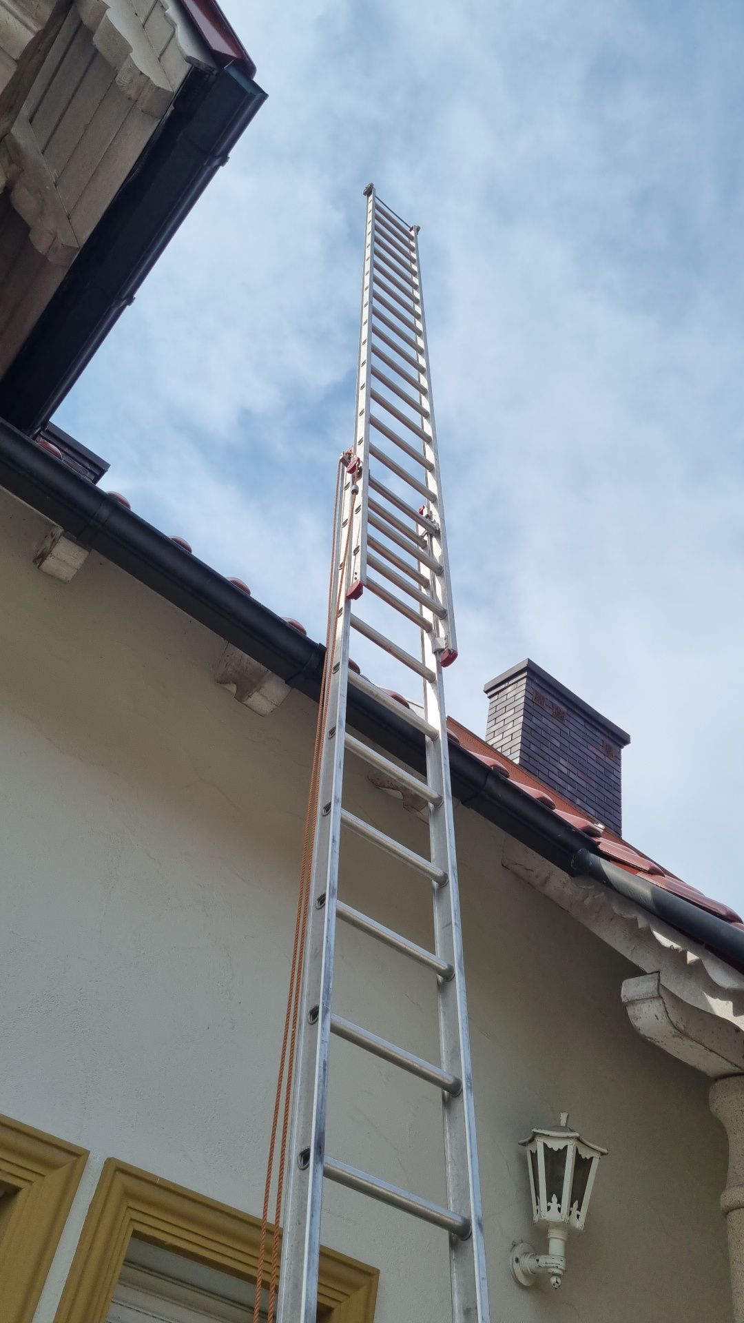Drabina  hailo 9.5 metra strażacka
