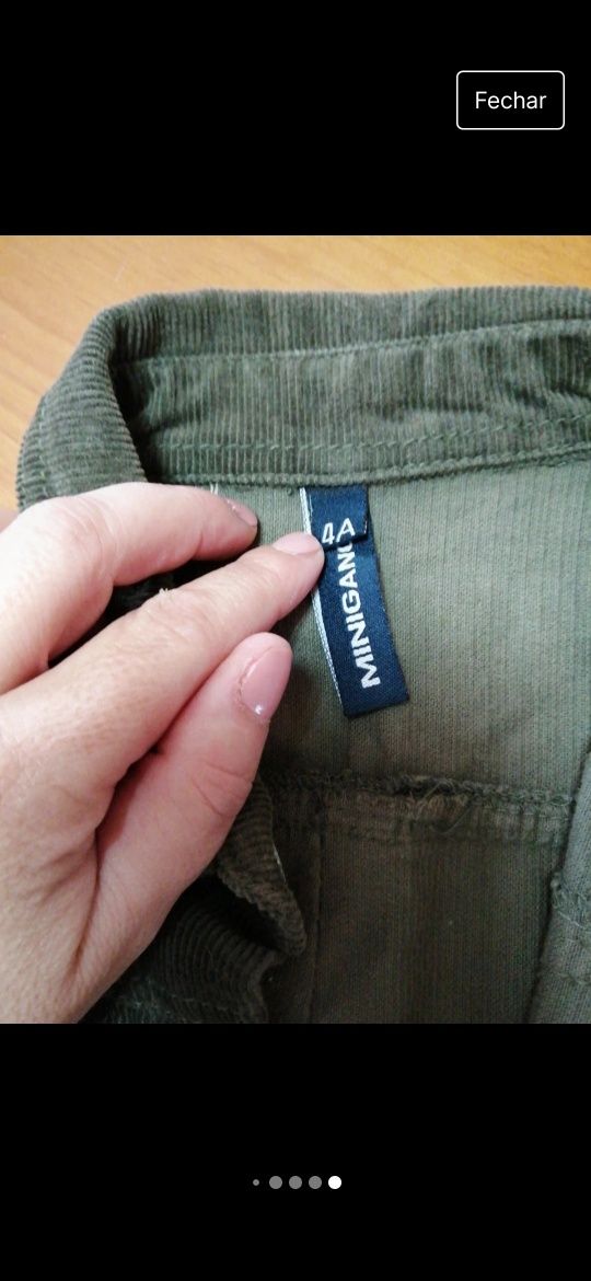 Camisola Mini Gang, 4 anos, muito bom estado.