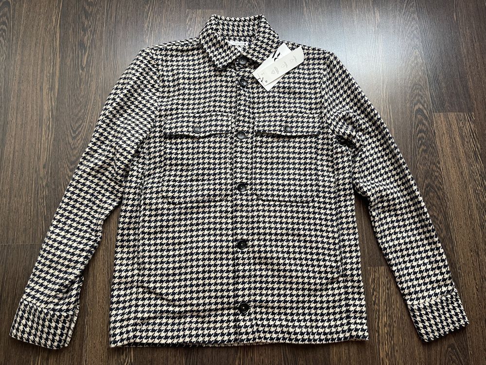 Продам мужской шерстяной пиджак/верхнюю рубашку Zara