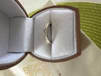Pierscionek zareczynowe diament royal jewellers rozmiar 11