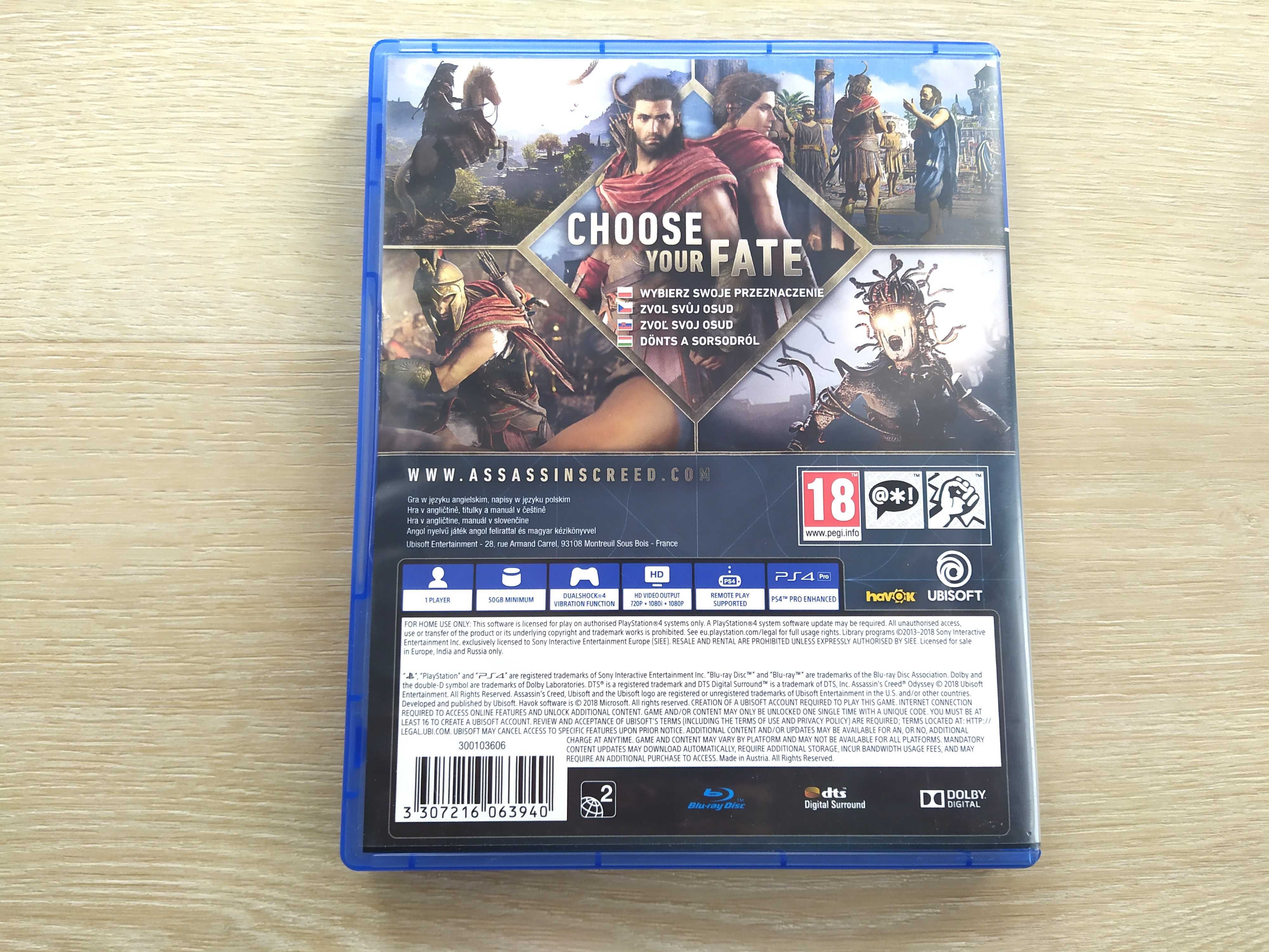 Assassin's Creed: Odyssey [PS4] [PS5] (POLSKA WERSJA)