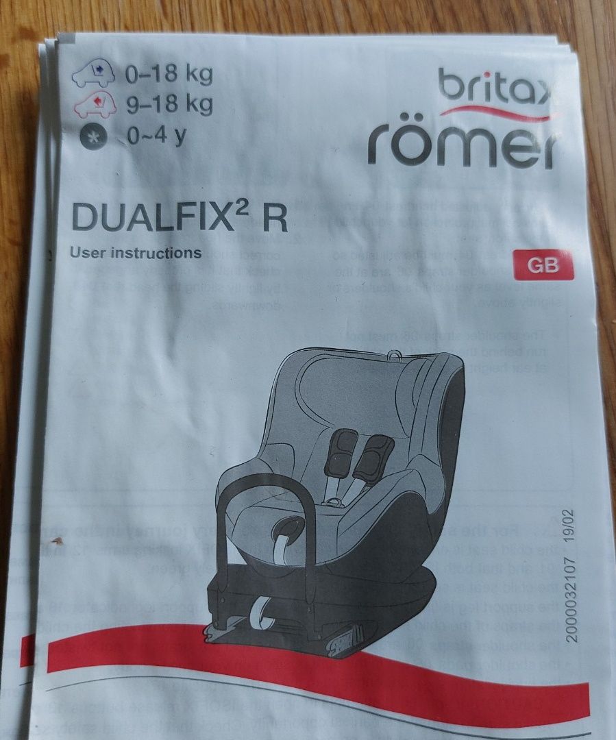 Fotelik BRITAX RÖMER Dualfix_2R_