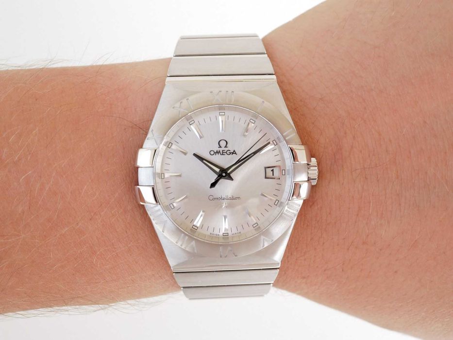 Omega Constellation Quartz Silver Dial 35mm