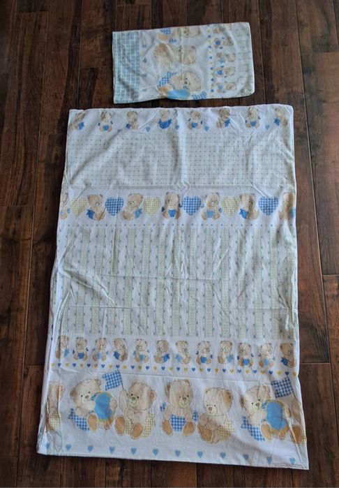 Pościel dziecięca do łóżeczka 87x128