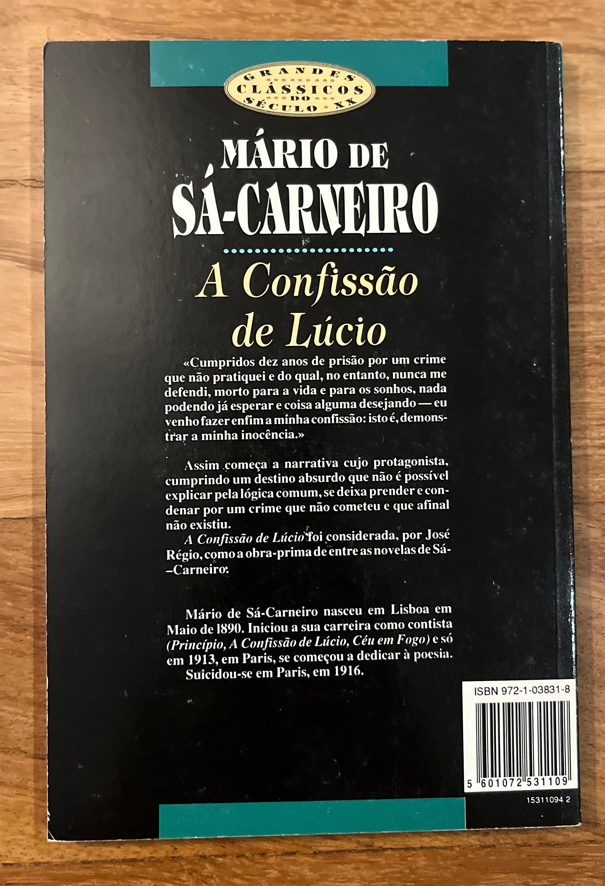 Livro A Confissão de Lúcio