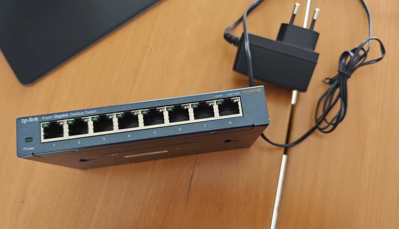 Switch TP-Link 8 portas Gigabit