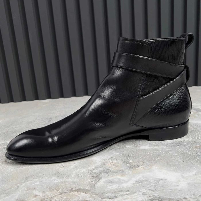 Louis Vuitton Ankle Boots Strap Чоловічі черевики шкіра оригінал 42.5