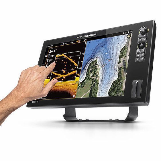 Echosonda Humminbird SOLIX 15 CHIRP MEGA SI+ GPS G3