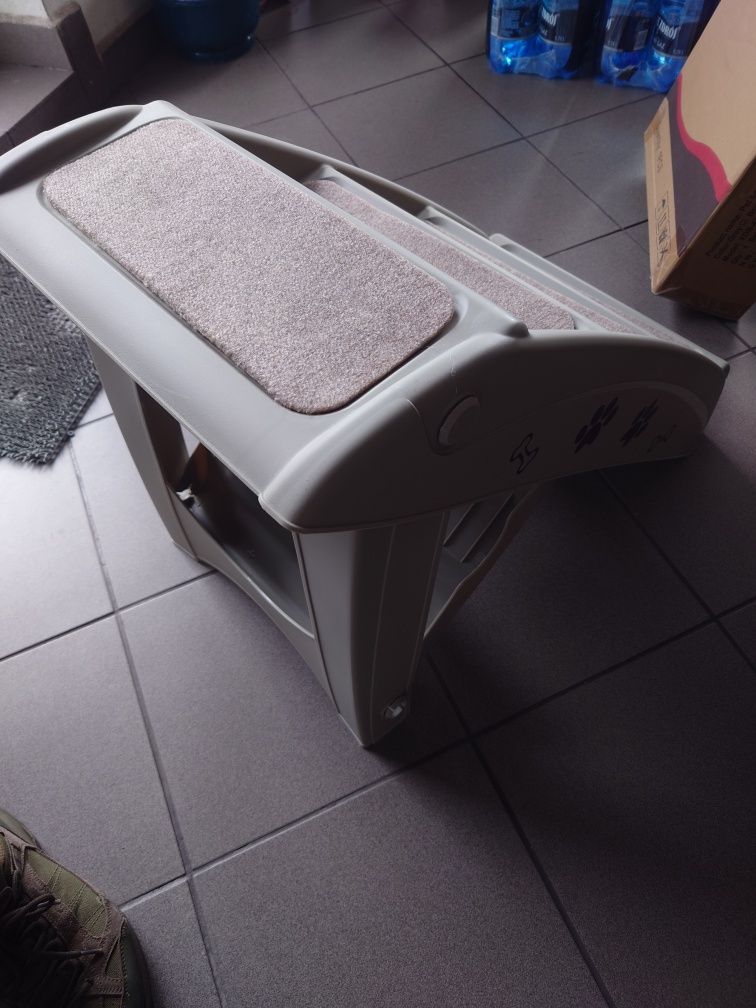 Składane schody dla psa kota do 75 KG Rampa podest 49 cm Schodki