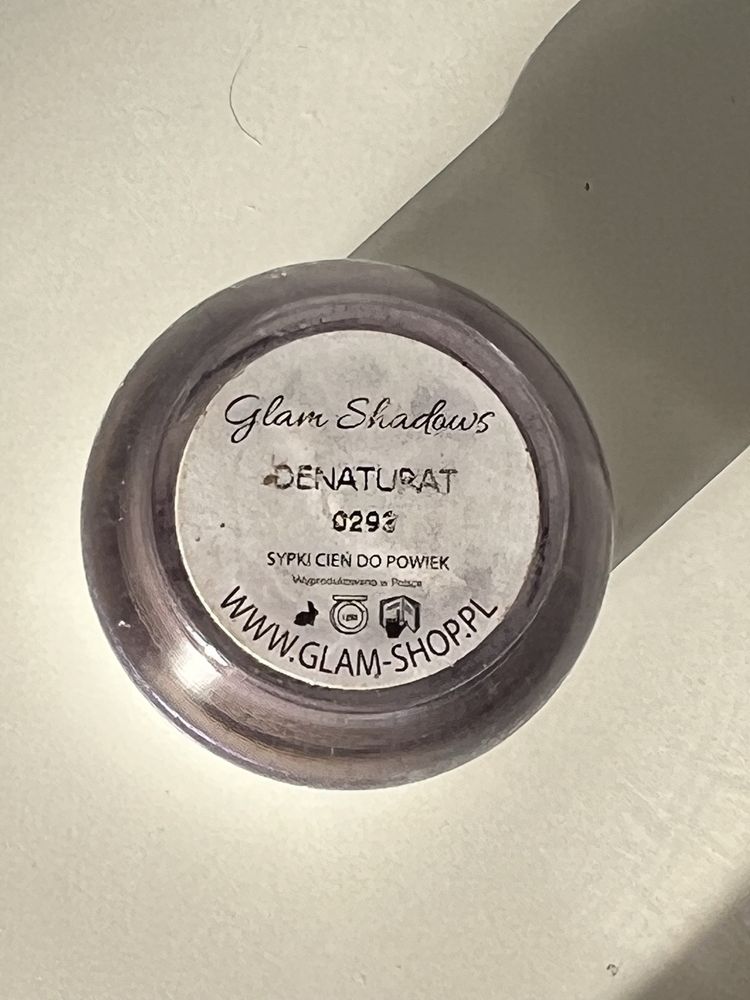 Cień do oczu pigment fioletowy Glam Shop Denaturat