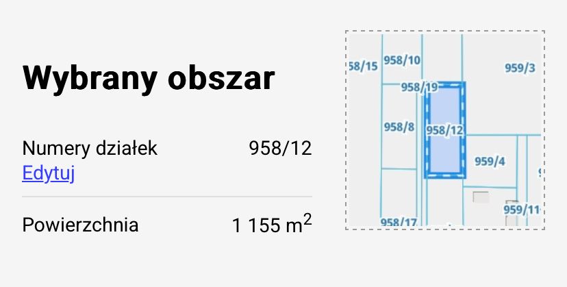 Działka budowlana gotowa do zabudowy Jednaczewo ul. Łąkowa