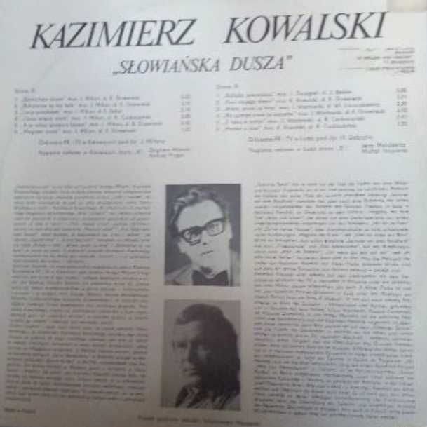 Płyta winylowa LP Kazimierz Kowalski "Slowiańska dusza "