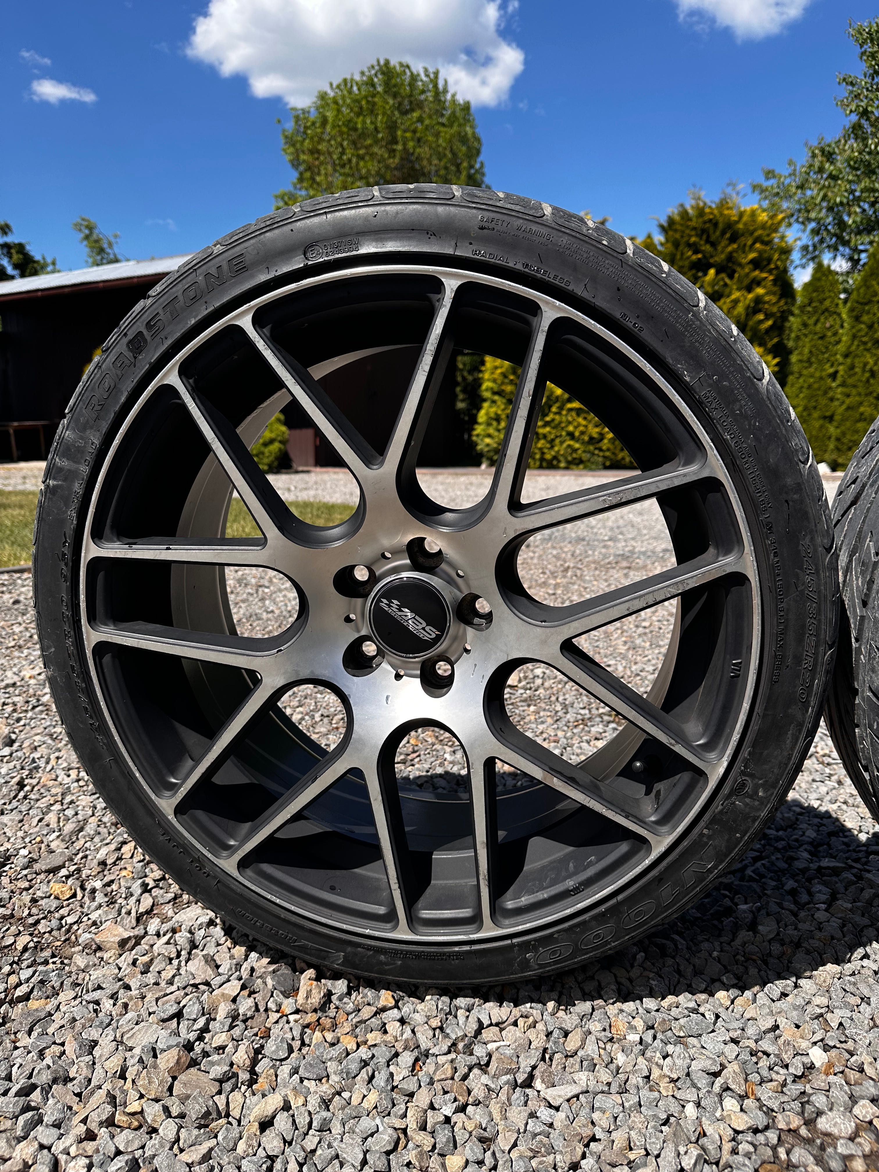 Felgi 20” BMW Opel 5x120 ET38 z oponami 245/35ZR20