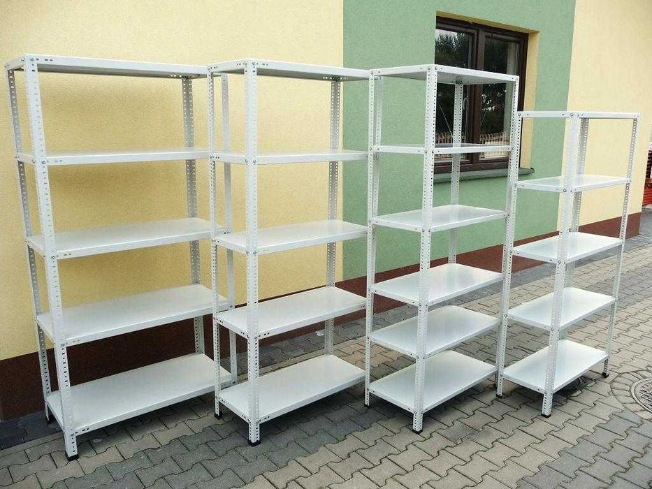 Regał metalowy magazynowy półkowy nowy 180x75x35 - 5-półkowy