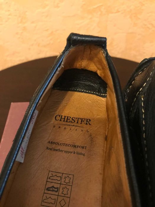 Женские кожаные мокасины CHESTER