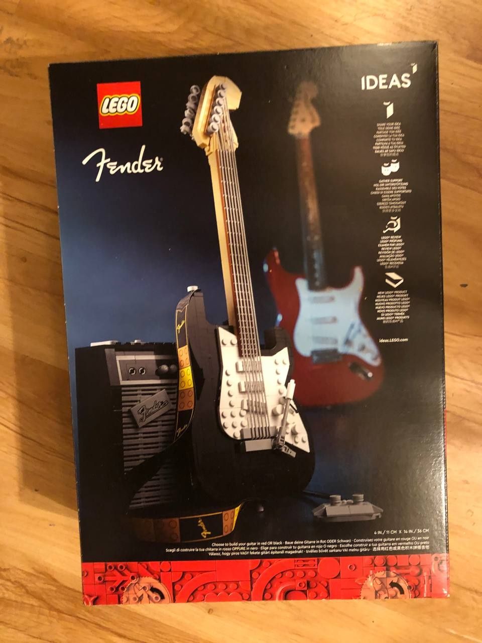 LEGO 21329 IDEAS Fender Stratocaster / Nowe