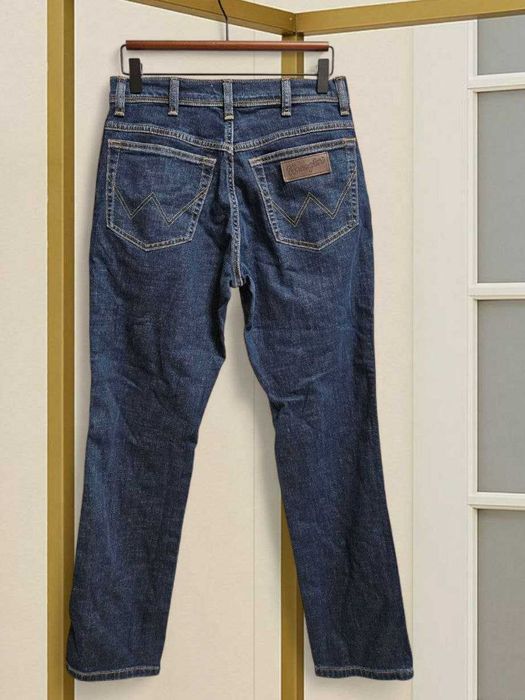 Джинсы темно-синие Wrangler Texas Slim W30/L30