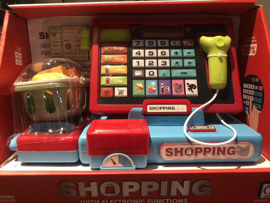 Zabawkowa kasa sklepowa dla dzieci 48tknz