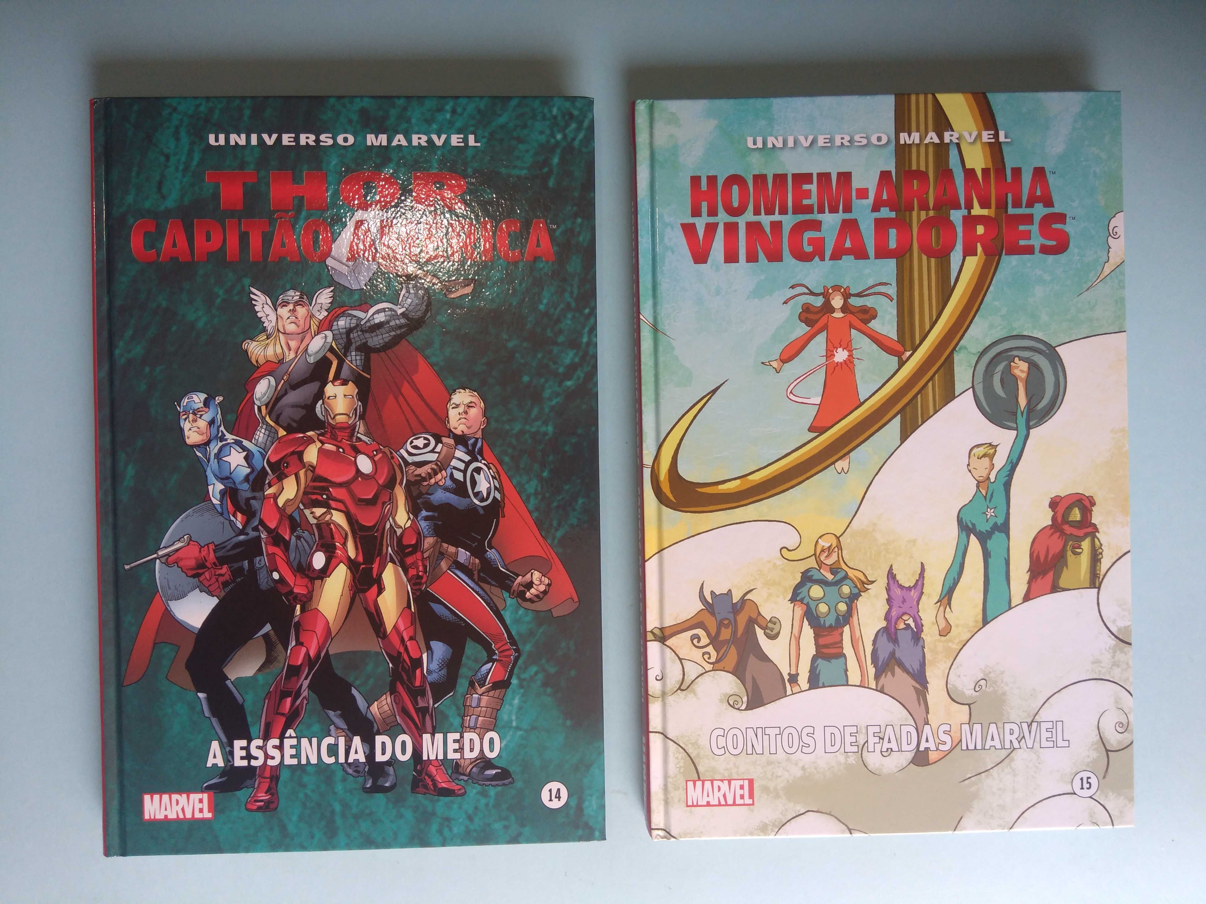 Coleção UNIVERSO MARVEL Ed. Levoir 20 volumes impecáveis.