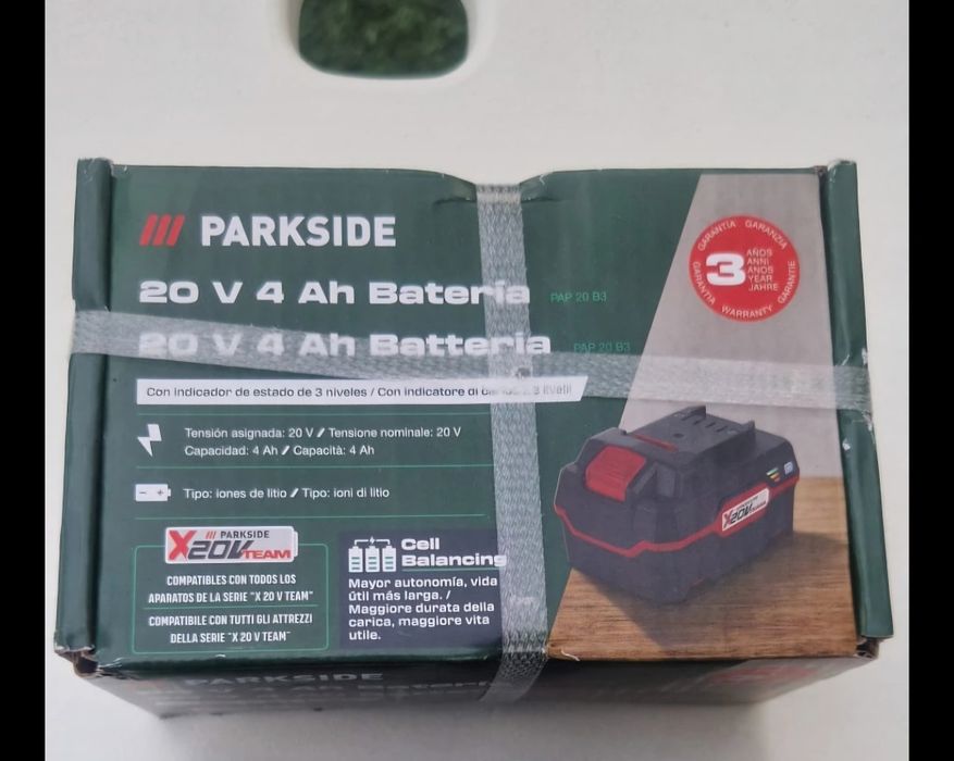 Bateria Parkside 20v 4ah