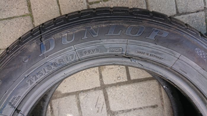 Opona letnia 225/60R17 Dunlop SP Sport Maxx TT runflat pojedynka