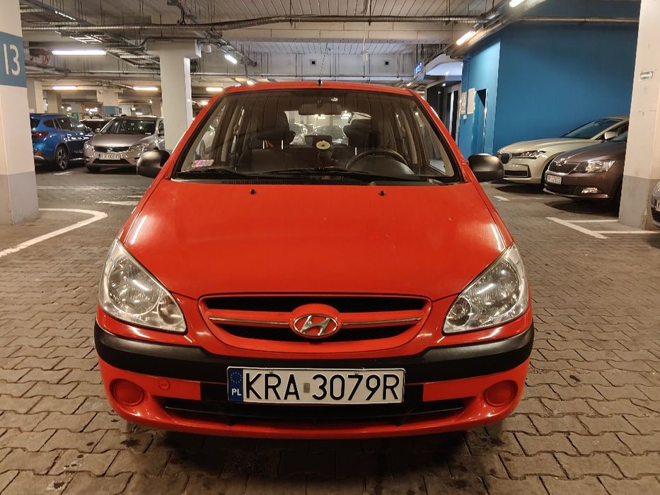 HYUNDAI GETZ Lift 1.1 benzyna+LPG Klima 5-drzwi Sprawny Ekonomiczny
