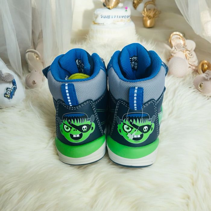 Buty 20 Geox Ocieplane Nowe Kozaki Zimowe Świecące