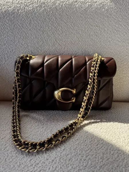 Жіноча шкіряна сумка COACH, жіноча сумка, шкіряна сумка