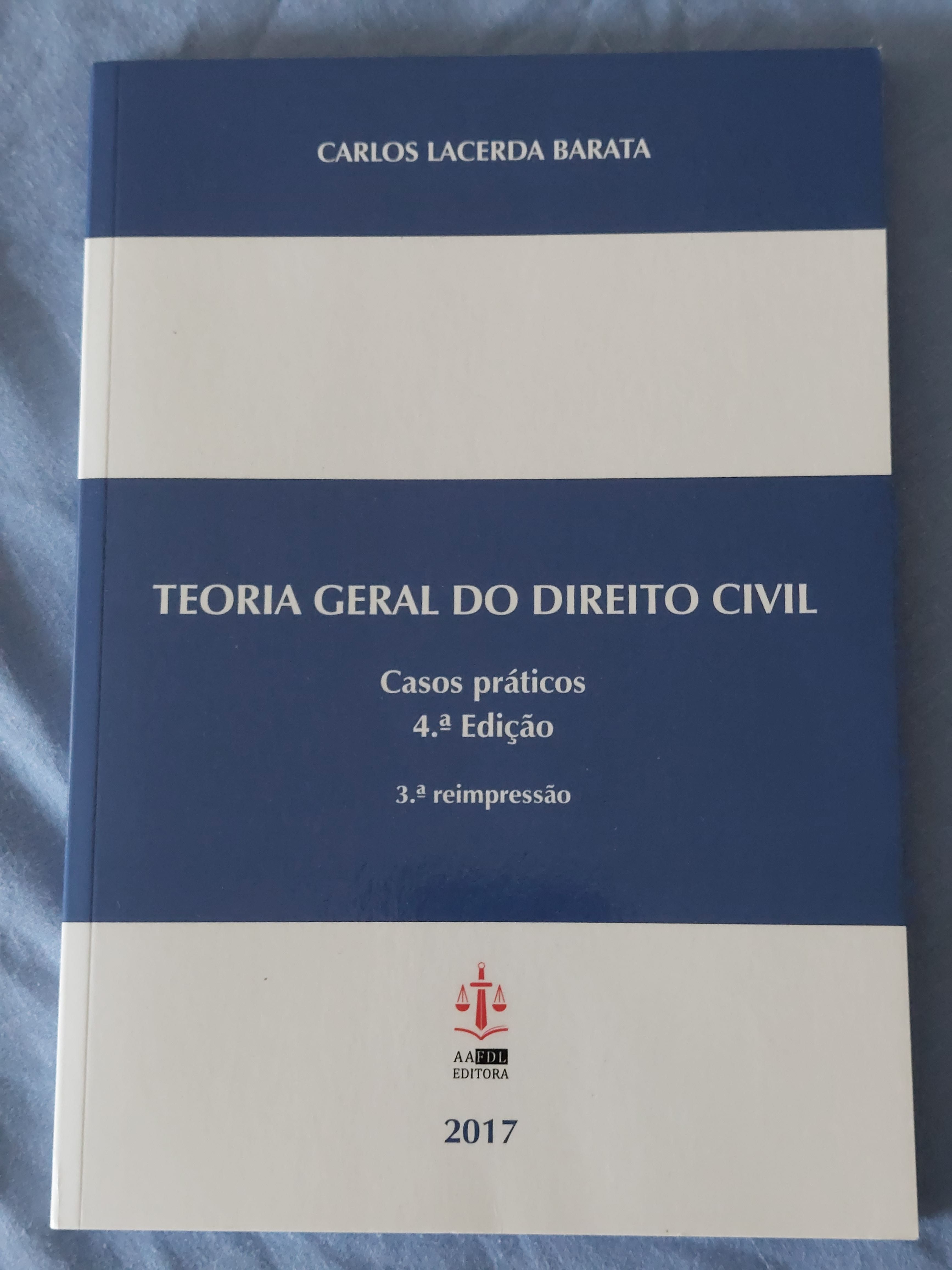 Teoria geral do Direito Civil - Casos práticos, Carlos Lacerda Barata