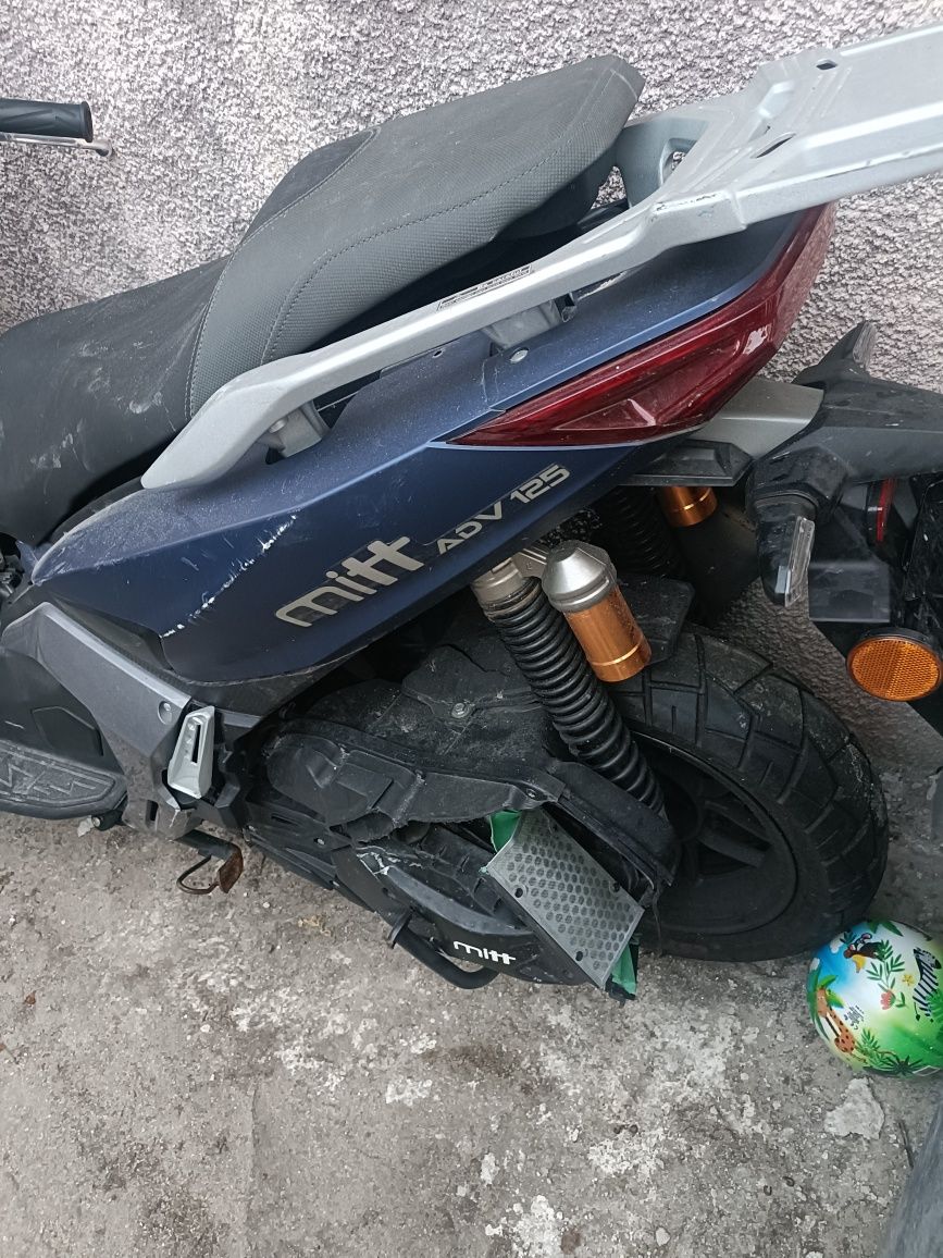 Mit 125 adv para peças acidentada