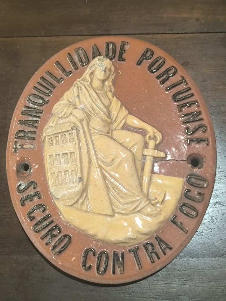 Placa Seguros Tranquilidade Portuenses