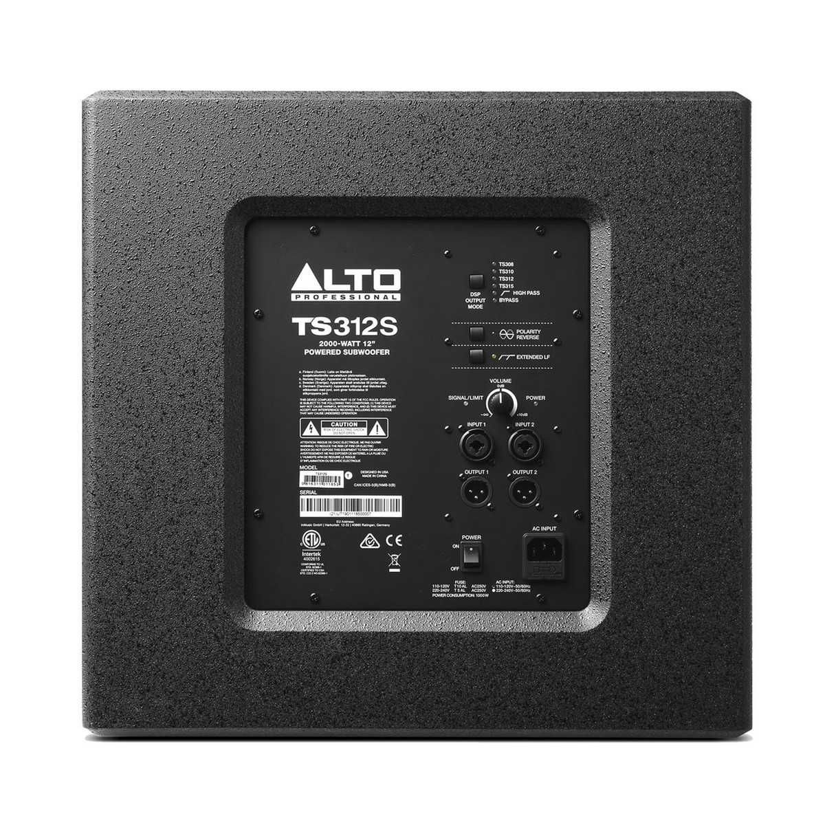 Alto TS312S Active Sub 2000w