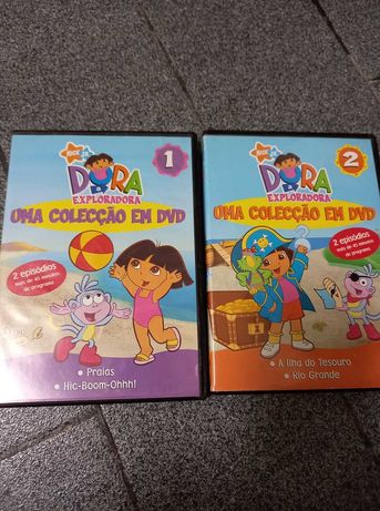 2 DVD  da série infantil ''Dora exploradora''