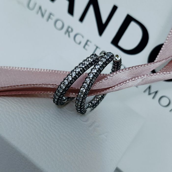 Pandora Пандора  серьги сережки кульчики