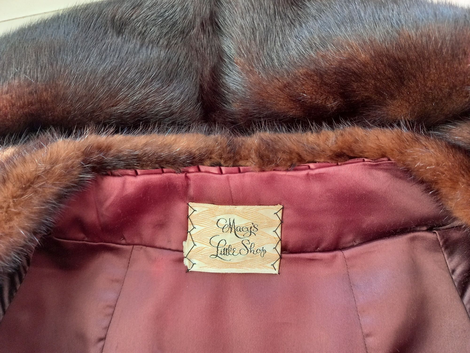 Шуба норковая Macy's Little Shop р 46-48