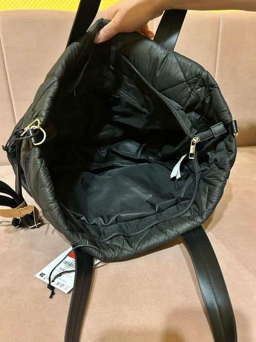 Torba shopper pikowana duża pull bear