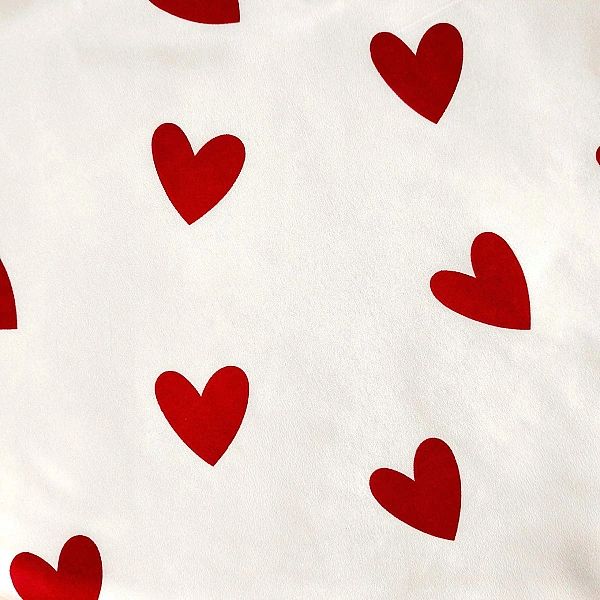 POSZEWKA 70x80 na poduszkę DEKORACYJNA pościelowa Eusebia Home w serca