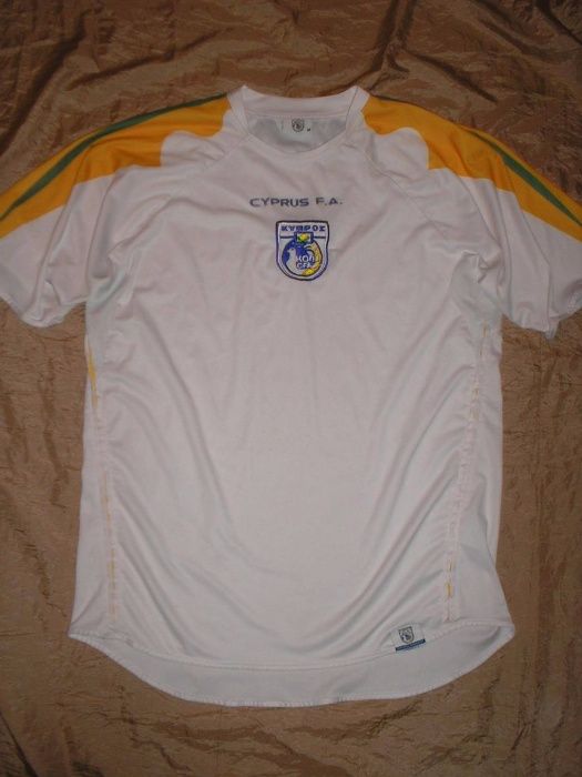 Моя футбольная коллекция- винтажная футболка сборной Кипра