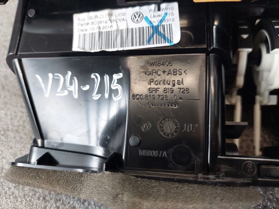 Difusor / saída de ar VOLKSWAGEN Polo (6R, 6C)