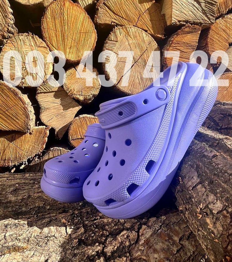 Жіночі Крокси Сабо на платформі Crocs Classic Crush Топ Продажів