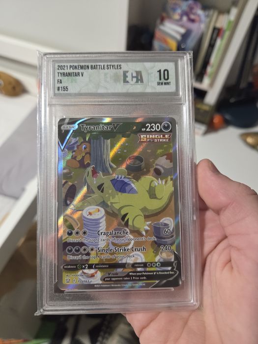 Karta Pokemon Tyranitar V ECA 10