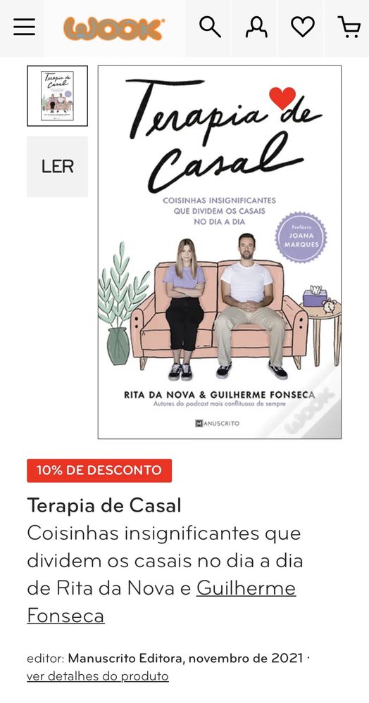 “Terapia de Casal”, Guilherme Fonseca e Rita da Nova