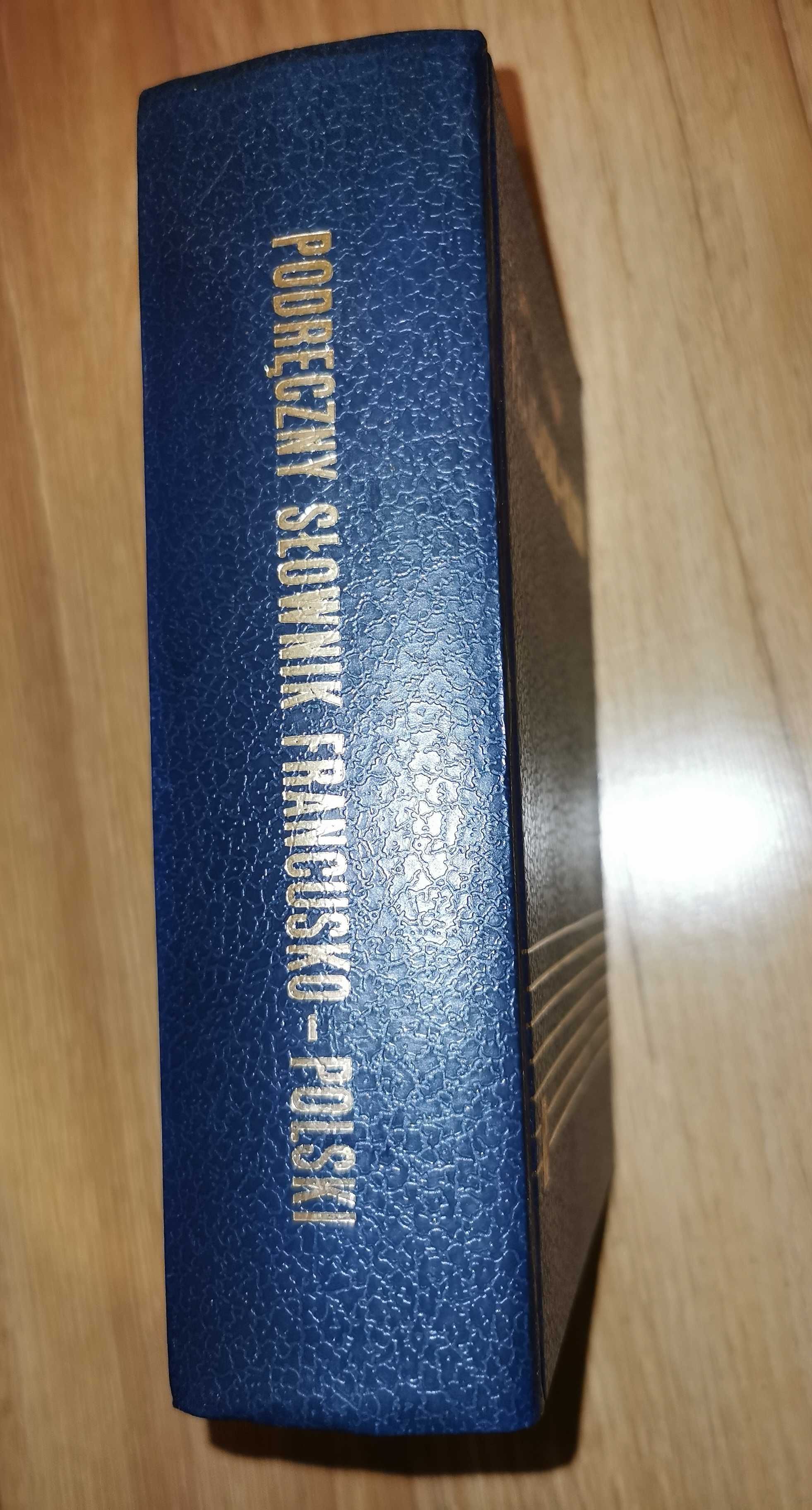 Bardzo gruby słownik francusko-polski ponad 1000 stron