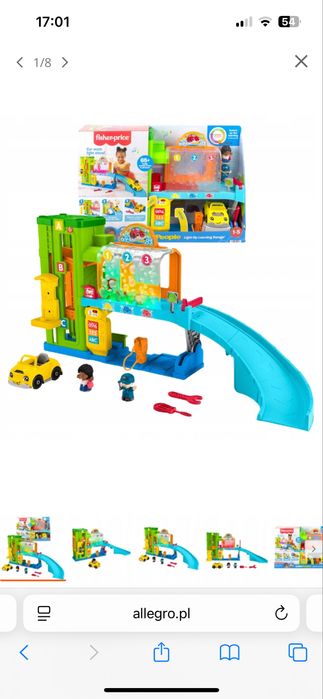 Fisher price interaktywna myjnia samochodowa jak nowa