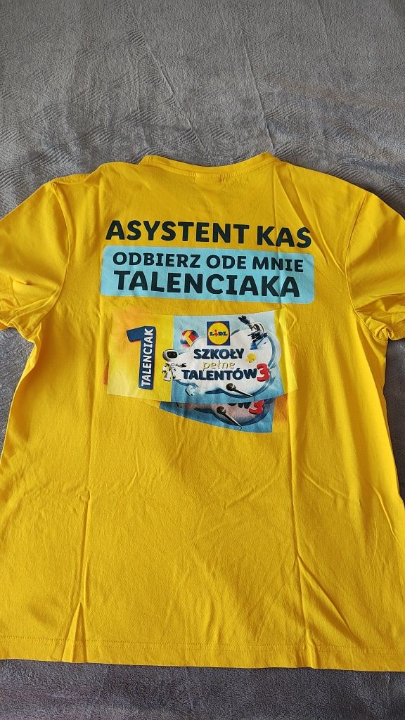 Koszulka Lidl żółta rozmiar L