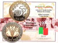 Carteira BNC 1995 - serie de moedas INCM