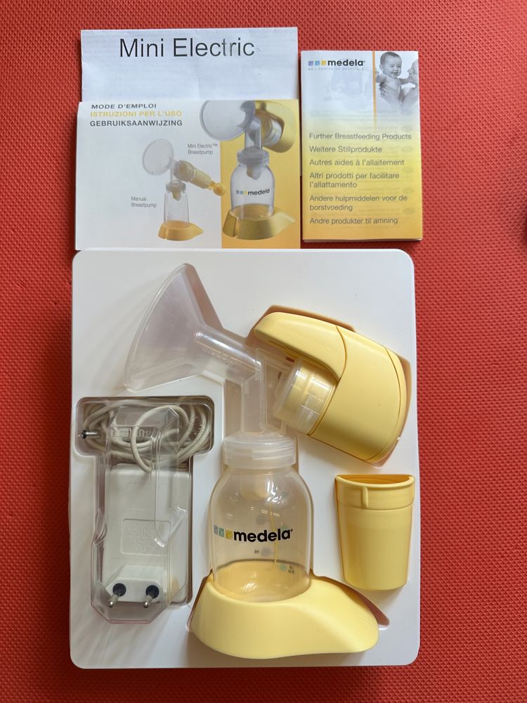 Электронный молокоотсос Medela Mini Electric+подарок