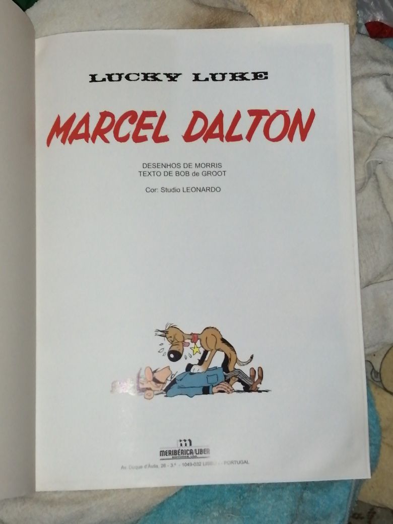 Banda Desenhada Lucky Luke dos anos 80