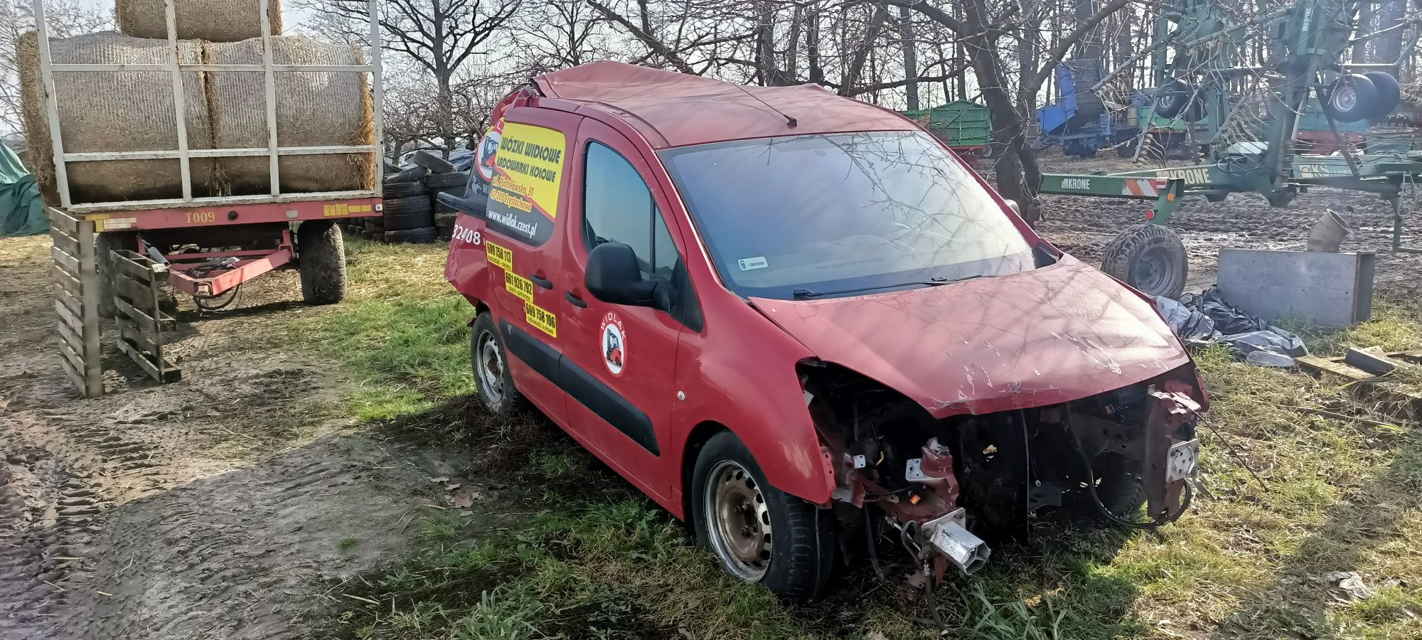 Citroen Berlingo części, przekładka do anglika